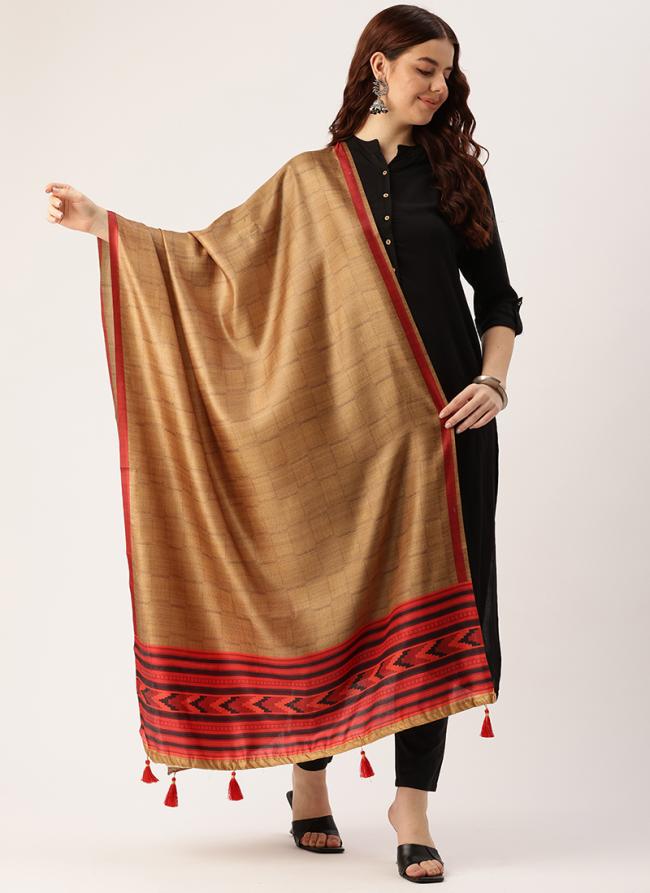 Cotton Multi Colour Daily Wear Printed Dupatta